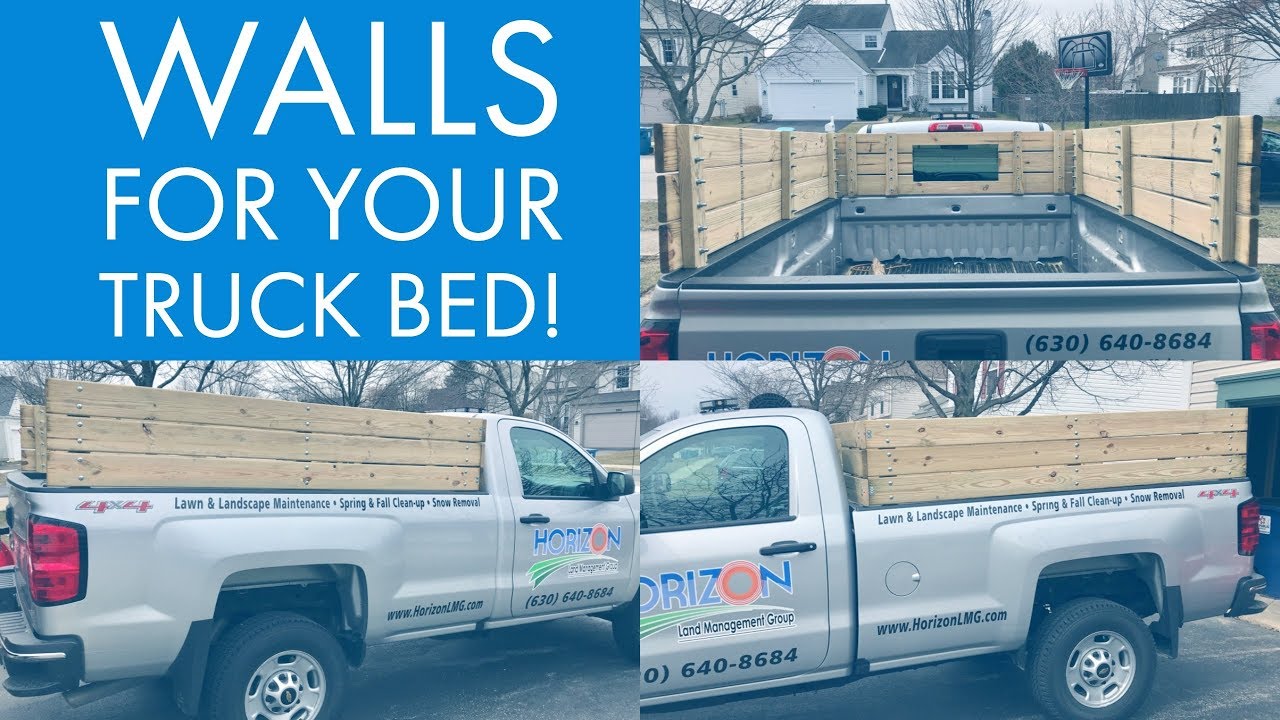 Horizon VLOG 19 Building Walls for Truck Bed YouTube