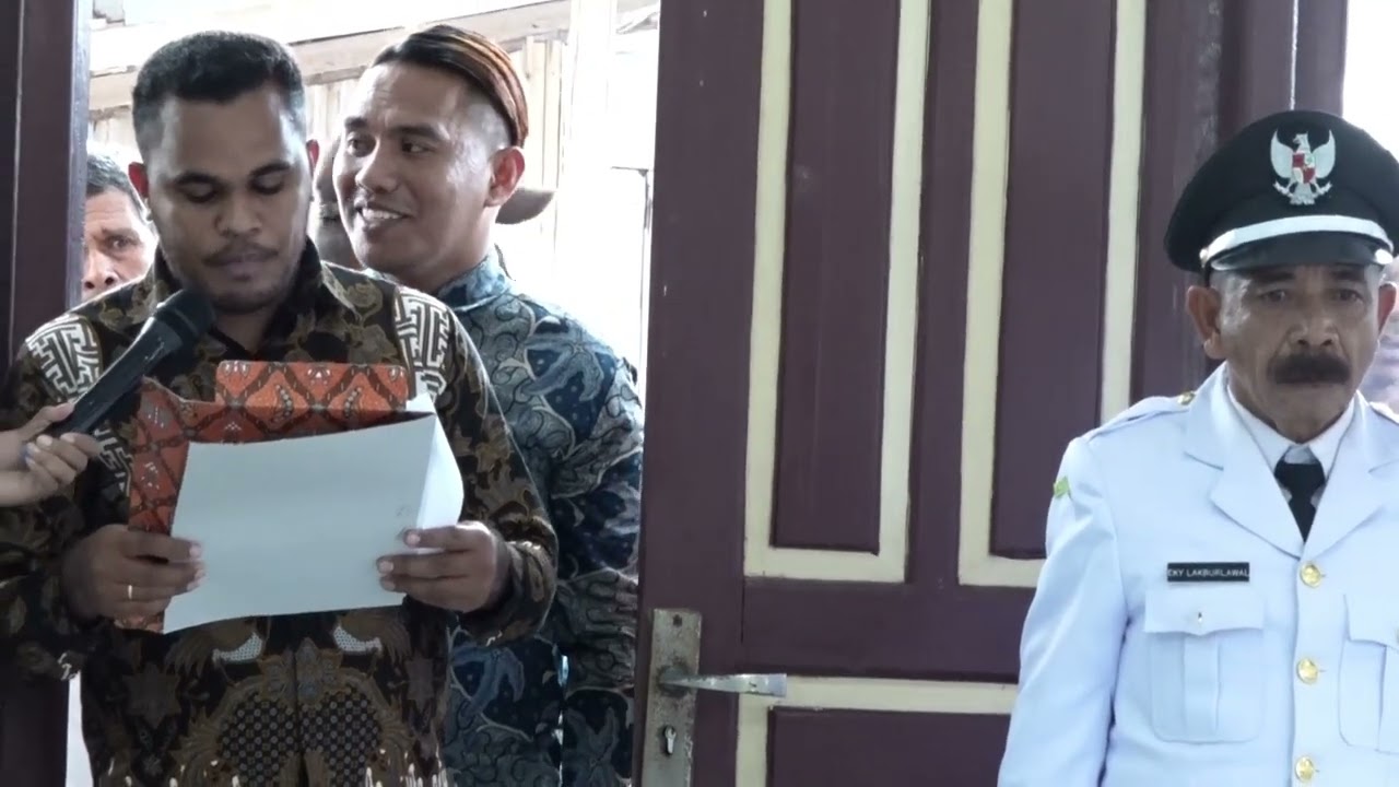 Pelantikan kepala Desa se-kecamatan babar timur