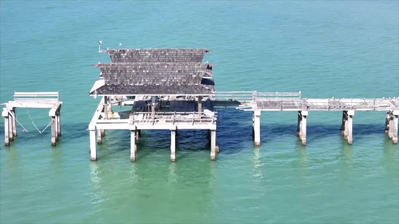 When the Naples Pier is demolished, where will debris go?