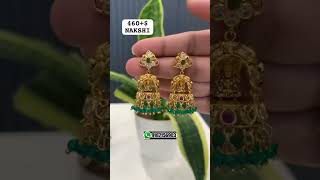 Jewelry jhumkas#buttalu ##