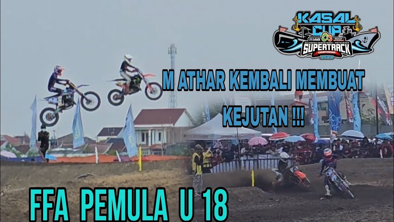 M ATHAR KEMBALI MEMBUAT KEJUTAN DI RACE FFA PEMULA | JC SUPERTRACK SERI 2