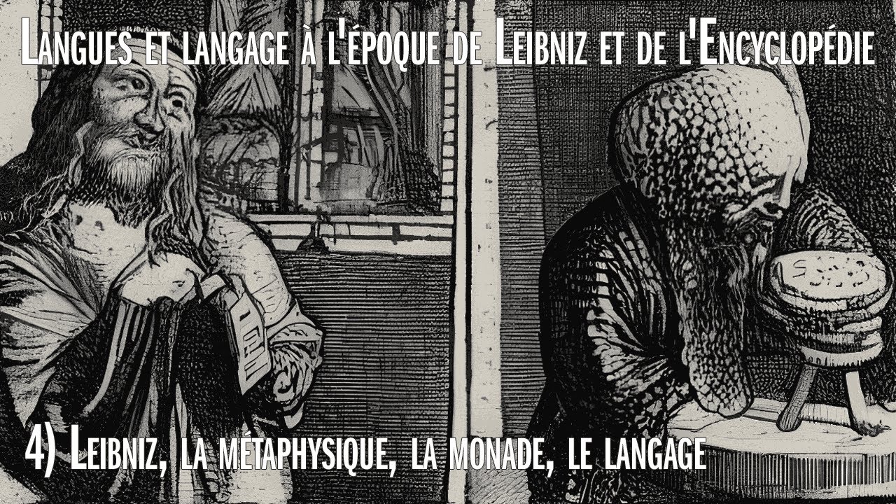 Langues et langage à l'époque de Leibniz 4 - Leibniz, la monade, le ...