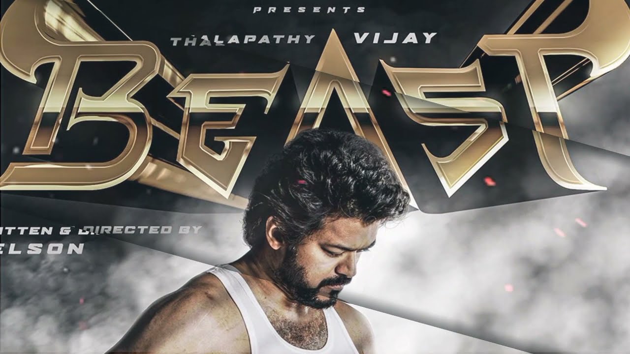 Beast first look poster | Thalapathy 65