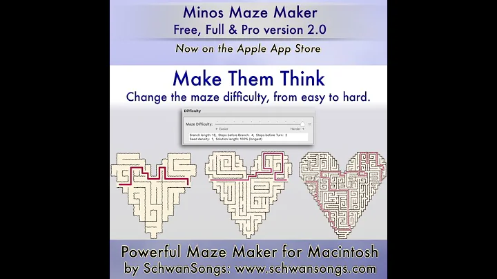 Minos Maze Maker 2.0 App Preview
