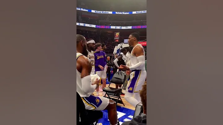 休息時間詹姆斯和威少爆發激烈爭吵#湖人 #詹姆斯 #lebronjames - 天天要聞