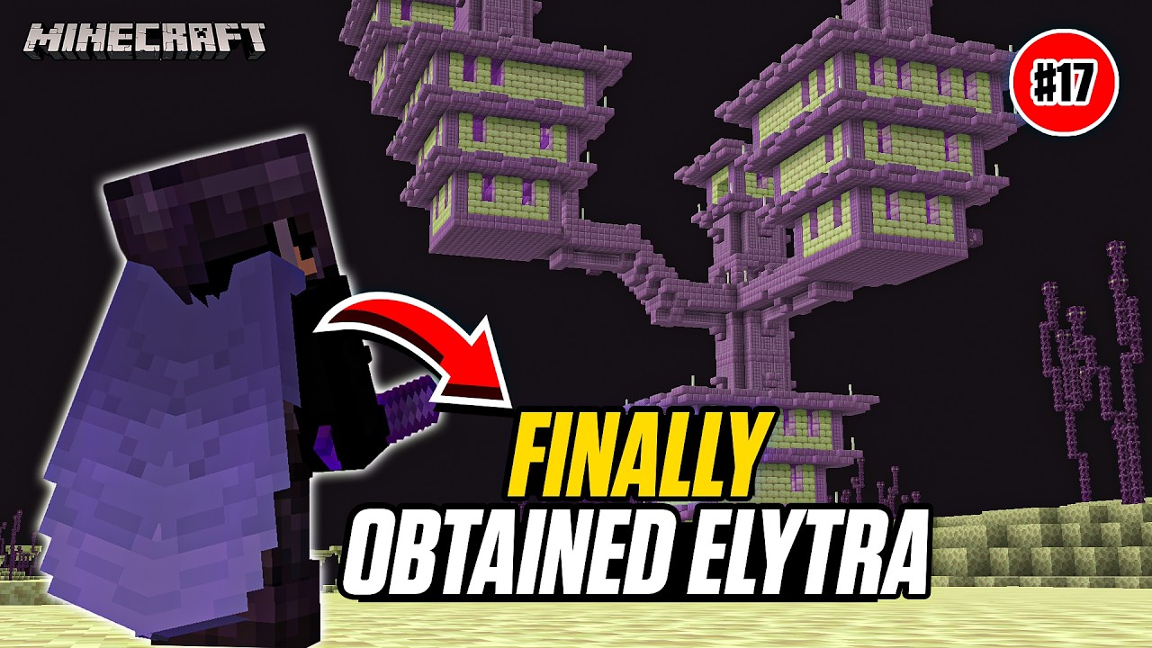 How I got ELYTRA in Minecraft Survival | Minecraft in Hindi - YouTube
