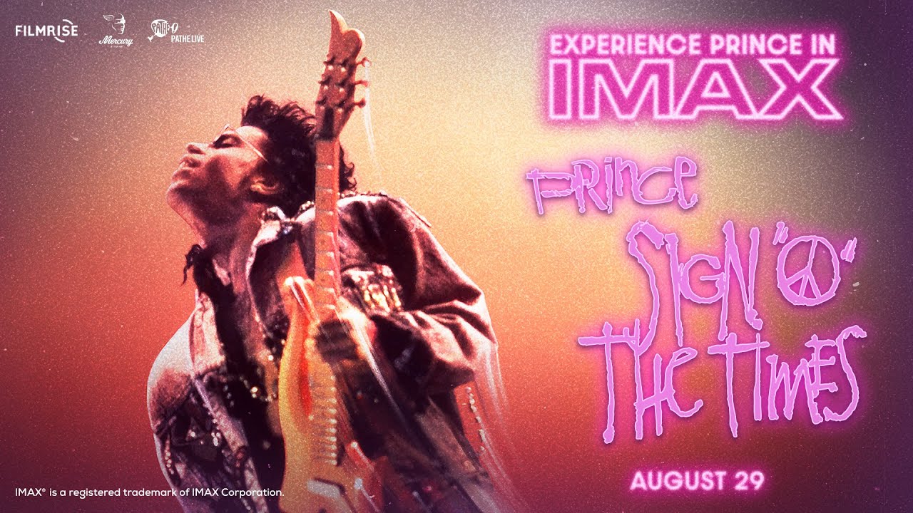 PRINCE - SIGN O' THE TIMES in IMAX | August 29 | Official Trailer