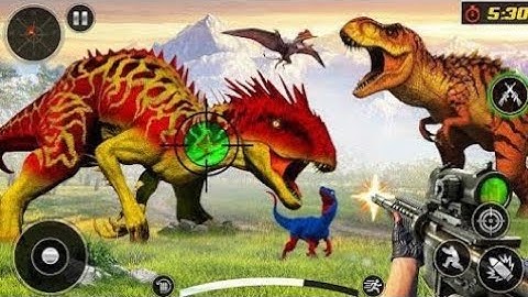Wild Dinosaur Hunter 3D Game:zoo Hunter – Android Gameplay