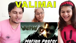 Valimai - Official Motion Poster | Ajith Kumar | H Vinoth | Zee Studios & Boney Kapoor