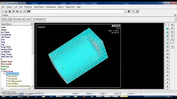ANSYS PRESSURE VESSEL