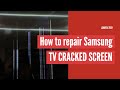 Samsung Smart TV UN65NU6950F CRACKED SCREEN