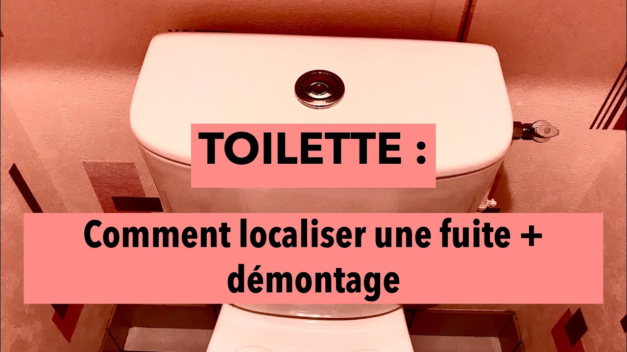 Fuite WC : comment les détecter et les réparer ? - L'Atelier par Brico Privé