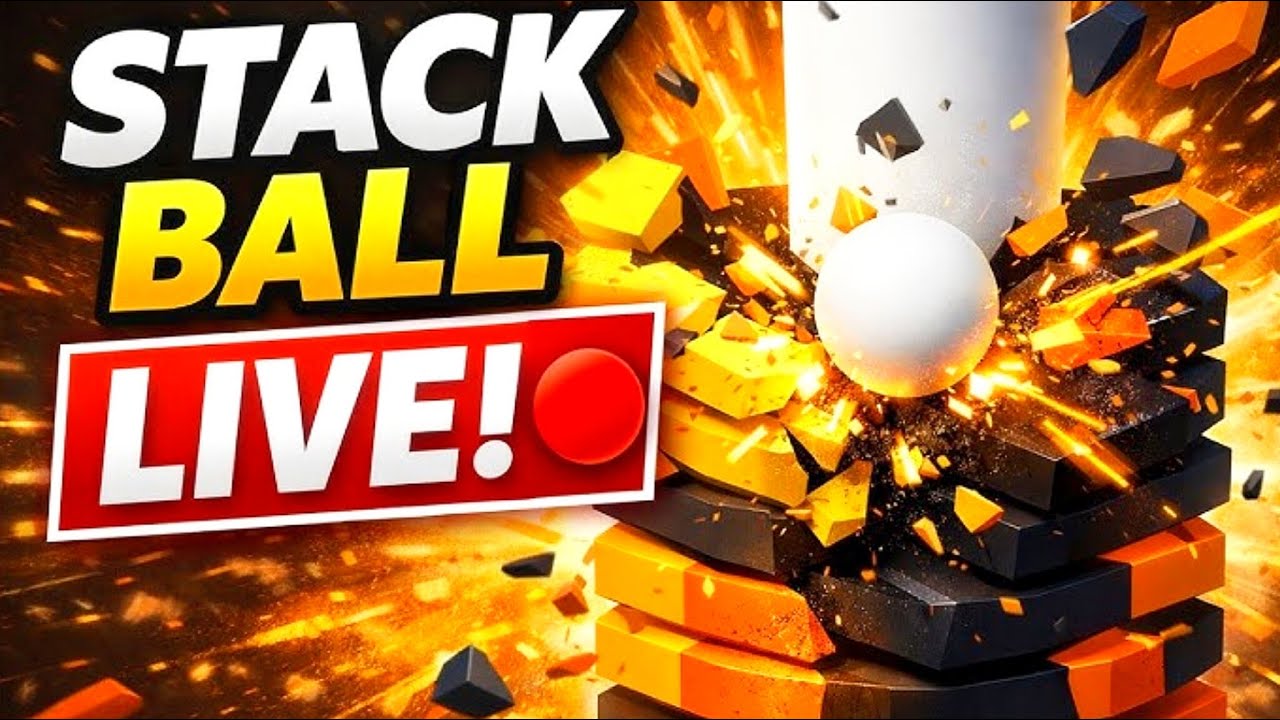 Impossible Tower Level 🔥 | Stack Ball 3D Live #stackball #gaming #shortslive