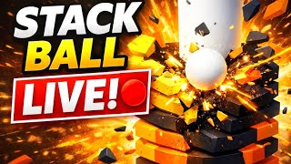 Impossible Tower Level 🔥 | Stack Ball 3D Live #stackball #gaming #shortslive screenshot 3