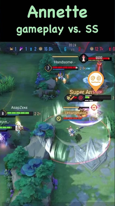 Annette after December 2022 update #arenaofvalor #aov #rov #liênquânmobile