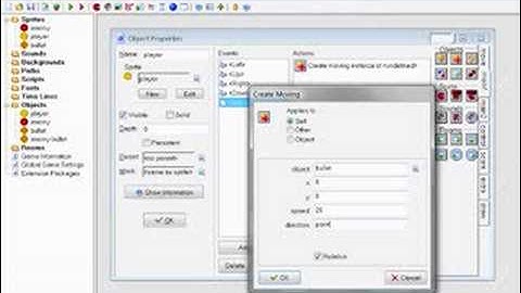 game maker 7 shoot with mouse and make enemies shoot at you!