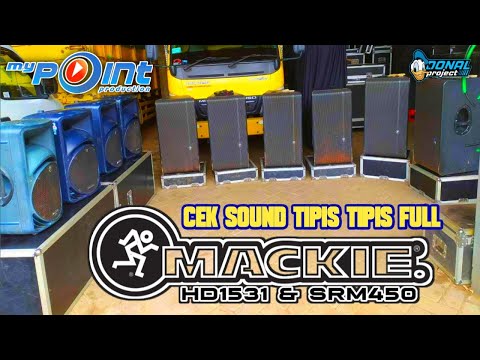 ceksound MACKIE HD1531 & MACKIE SRM450 mypOint production