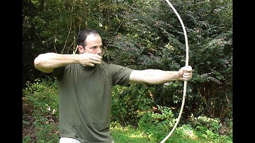 Making a Primitive Bow, Part 1.