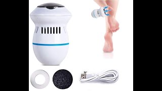 صنفرة القدم الكهربائية Pedi Vac ، أداة باديكير ، تزيل الجلد الميت -Foot Care Tool- قناة تو بليزا