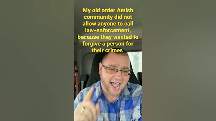 My old order Amish community considered it sin if ...
