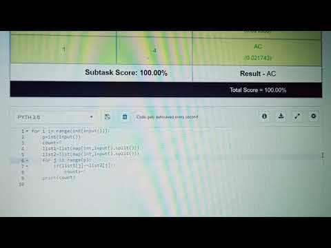 Economics class Codechef python code | Codechef starters 31