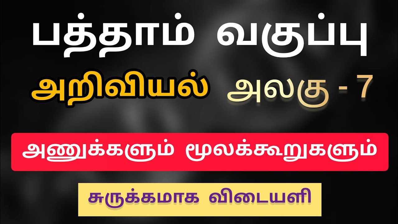 10th Science Unit 7 Short Answer Book Back 10th science unit 7 short answer book back