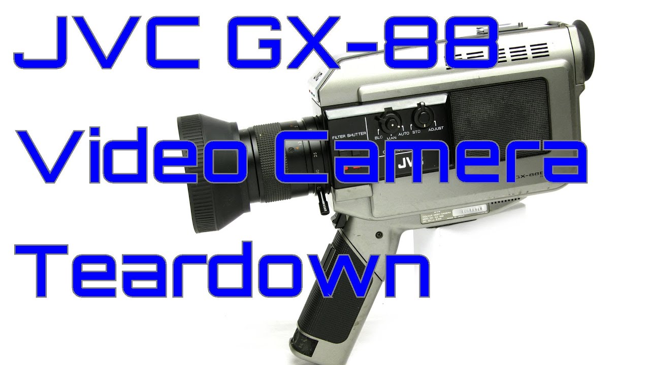 EW0177 - JVC GX-88 Video Camera Teardown - YouTube