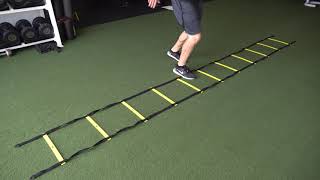 Agility Ladder: Scissors