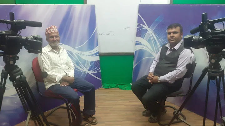 Subash Khanal in interview with Tika Madhav Dulal