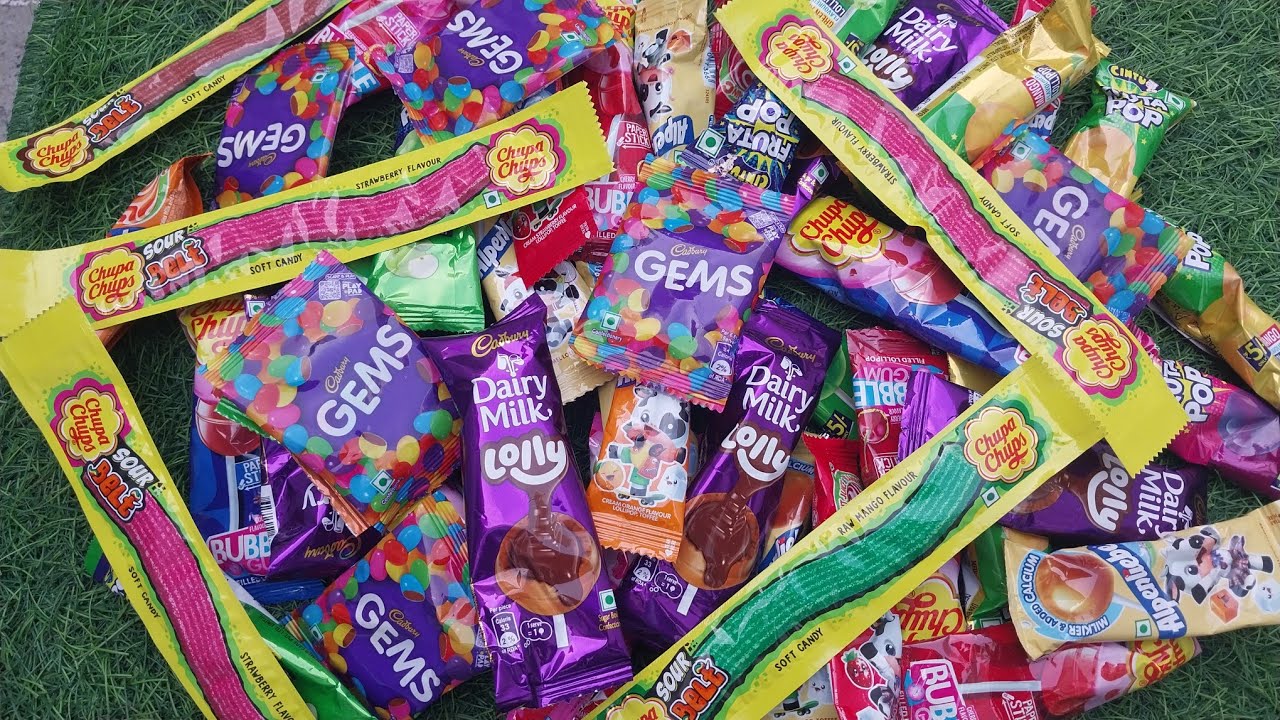 LOTS of Candies 🍬 New Candy Unboxing | M&M Review, Chocolate Mix & Colorful Splash ASMR