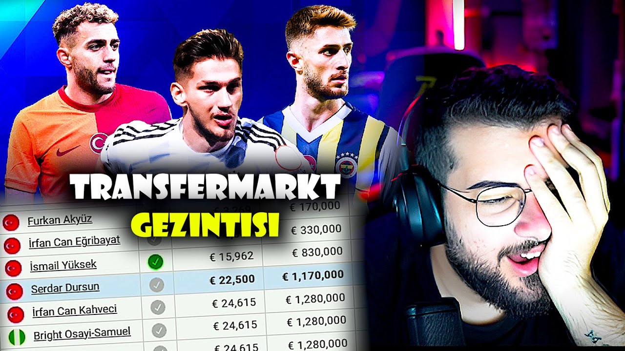 Jrokez / '' GALATASARAY - FENERBAHÇE - BEŞİKTAŞ '' TRANSFERMARKT GEZİNTİSİ VE OYUNCU MAAŞLARI