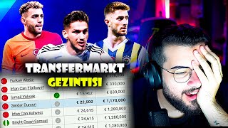 Jrokez / '' GALATASARAY  FENERBAHÇE  BEŞİKTAŞ '' TRANSFERMARKT GEZİNTİSİ VE OYUNCU MAAŞLARI