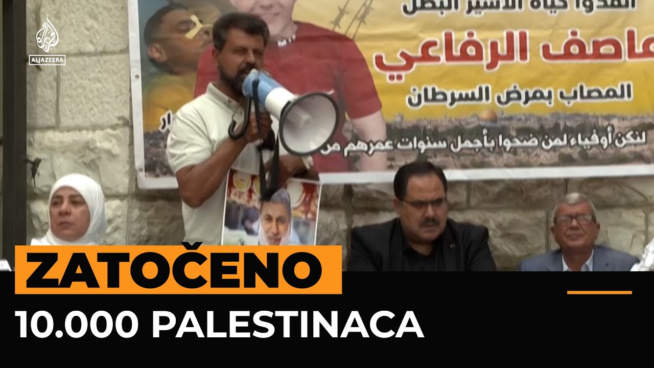 أكثر من 10 آلاف فلسطيني محتجزون في السجون الإسرائيلية