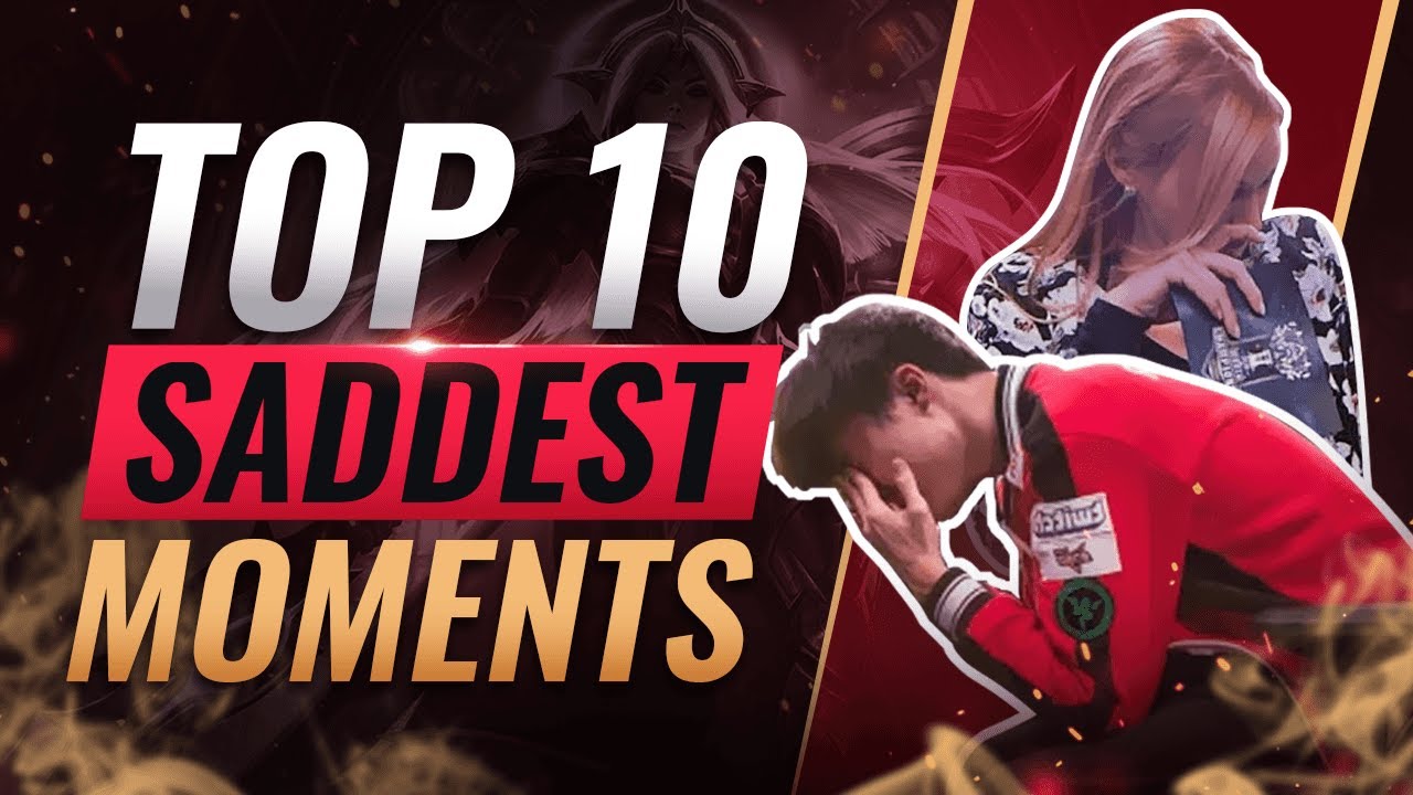 10 MOST EMOTIONAL Moments in League of Legends Esports History