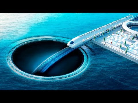 ¿Qué pasa si cavas un túnel bajo el océano?