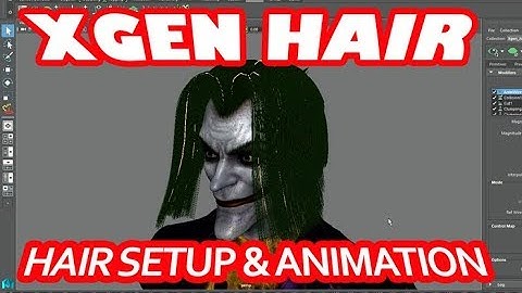 MAX2053 - Xgen Hair Setup & Animation