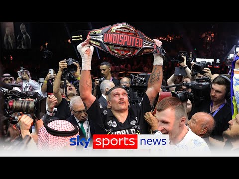 Oleksandr Usyk Beats Tyson Fury To Win Historic Undisputed Heavyweight Championship Fight