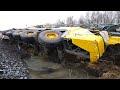Amazing Rescuing Crane Skills & Heavy Equipment Machinery Trapped in Muddy