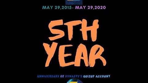 The Interview of Dynasty (ZardiumS) for His 5th Year Anniversary on the Quizup Community