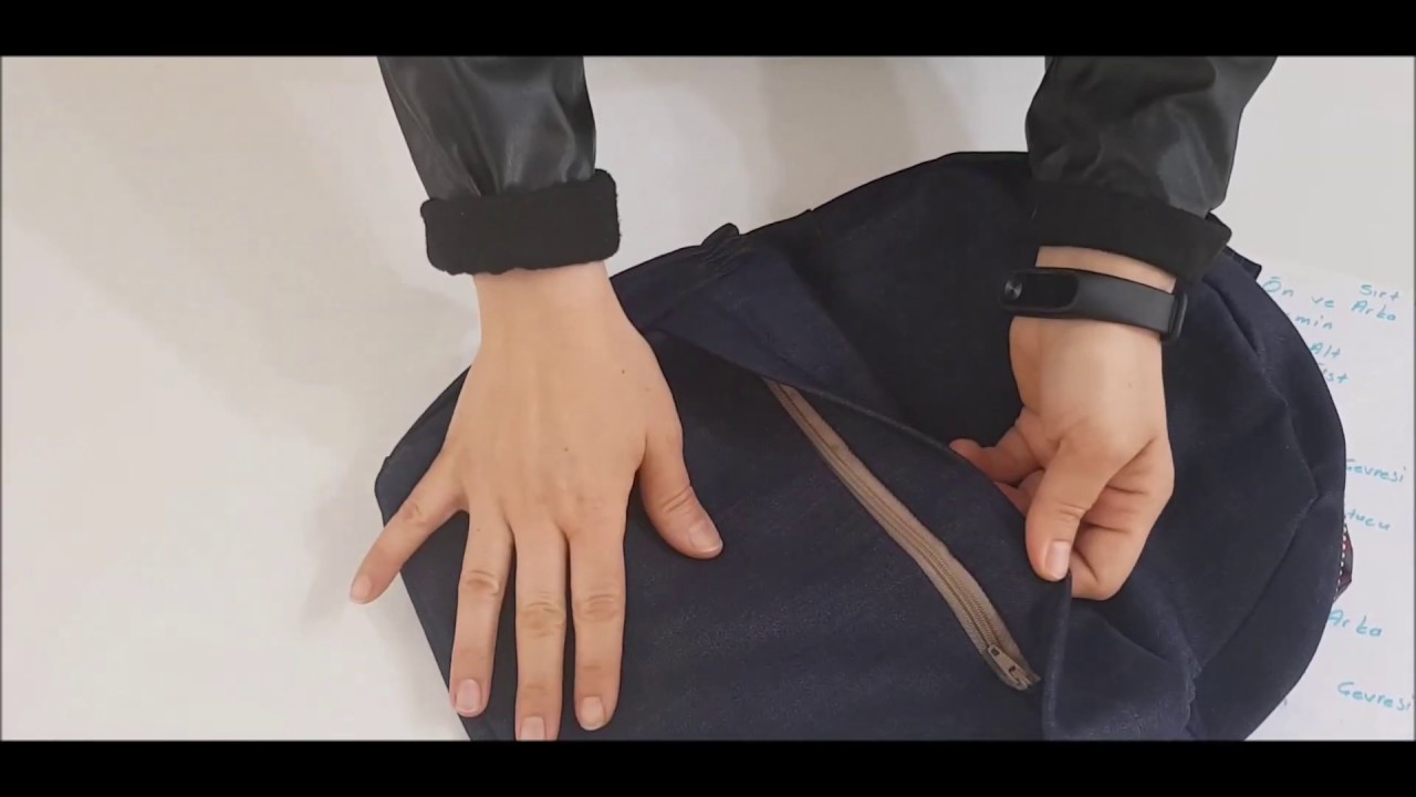 Evde Kot Sırt Çantası Nasıl Dikilir?