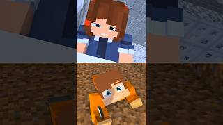 JJ and Mikey PRANK JJ’s Sister! 🚽😂 #minecraft