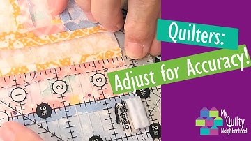 Episode 9: Accurate Piecing Techniques, Part 3