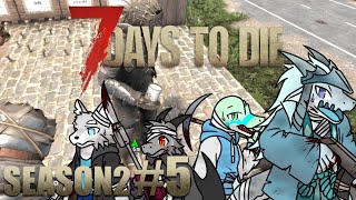 【コラボ】Season2 #5 武器制作の為に素材を沢山集めに行く【7 Days to Die】【ドラゴン Vtuber】
