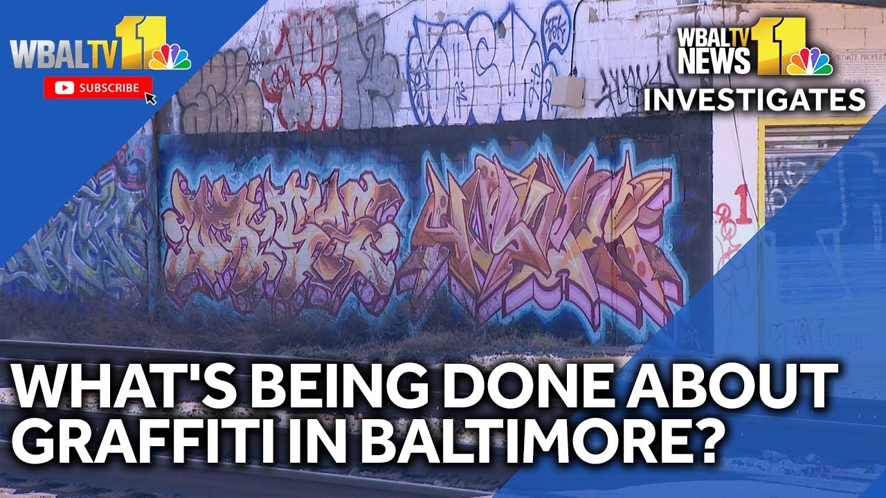 What's being done about graffiti spreading in Baltimore?