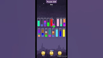 Water Color Sort Puzzle 228 #shorts