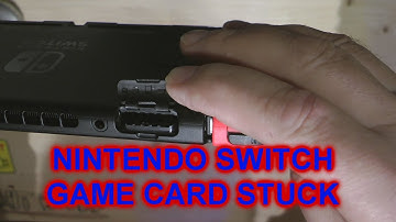 Nintendo Switch Game Card Stuck