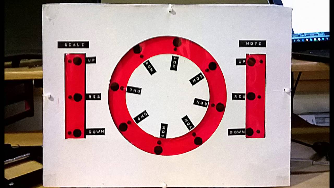 LOMI (Light Operated MIDI Interface) prototype demo - YouTube