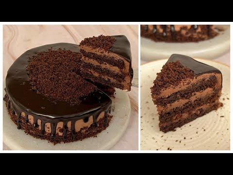 Super Easy Chocolate Cake Without Cocoa Powder In Kadai |No Curd, No Egg,Oven Chocolate Cake | Cake | Anyone Can Cook with Dr.Alisha