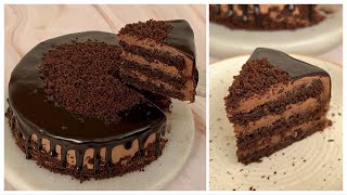 Super Easy Chocolate Cake Without Cocoa Powder In Kadai |No Curd, No Egg,Oven Chocolate Cake | Cake