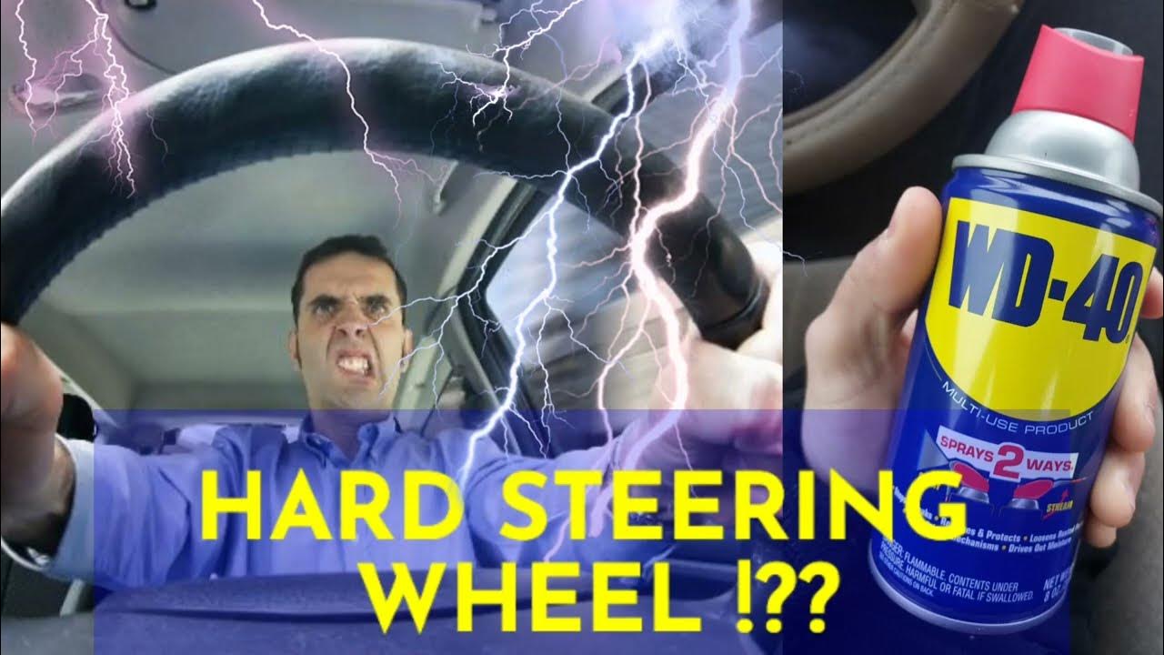 HOW TO FIX HARD STEERING WHEEL?.... the best solution before doing